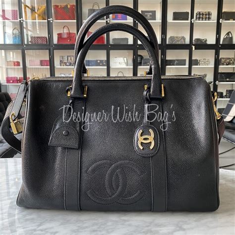 chanel vintage boston bag|chanel bags old collection.